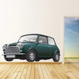 Green Mini Cooper Car Wall Sticker WS-41202 - Picture 1 of 12