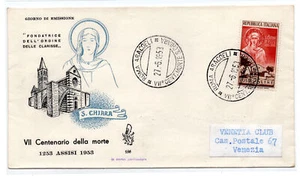 Santa Chiara on FDC Venice - Picture 1 of 1