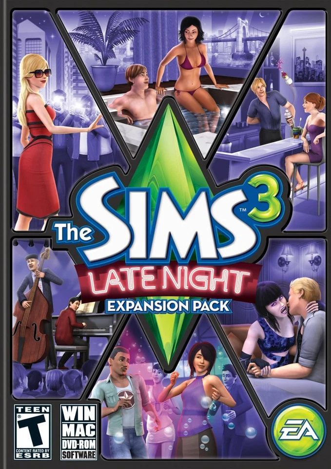 Sims 3: Late Night (Windows/Mac, 2010, with Manual) - Image 1 of 1