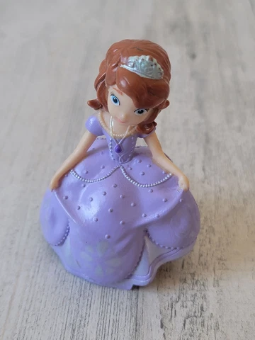 Disney Junior Princess Sofia bow toy figure curtsy purple dress Cover