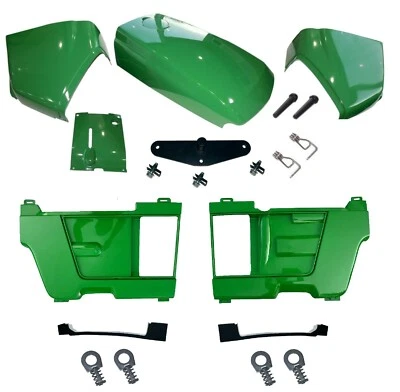 KUMAR BROS USA Hood/Fuel Door Kit/PanelsLH&RH/Catch/Cowl & Cover fits John Deere 4200 4300 4400
