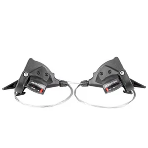 microSHIFT Black microNEW MTB Fold Bicycle Trip 3x8 Speed Trigger Shifter - Picture 1 of 11