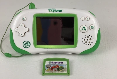 Leap Frog Leapster Explorer Handheld Learning Game Transformers Cartridge TESTED - Image 1 of 4