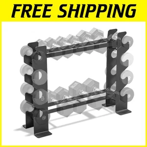 Handelsüblicher Hantelhalter - pulverbeschichtete Oberfläche - Bild 1 von 8