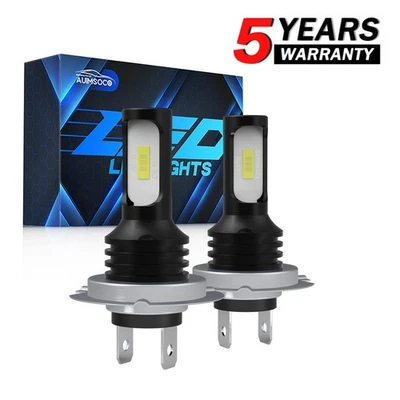 For 2010-2019 BMW X1 Utility 4-Door 2X H7 Combo LED Headlight Hi/Lo Bulbs 10000K - Image 1 of 4