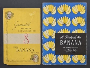 Vtg Study Of Banana Recipes 8 New Guaranteed Start Conversations Students Manual - Bild 1 von 10
