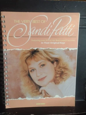 Sandi Patti Songbook Very Best 50 Of Best Loved Favorites In Original Keys VG+ - Image 1 of 4