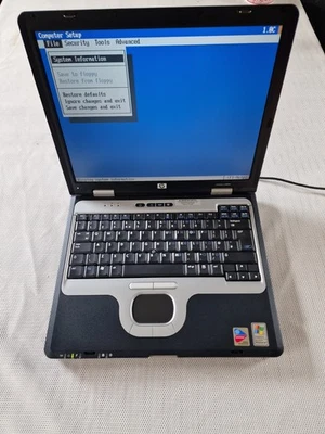 HP Compaq Nc6000 Intel Pentium M 1,70GHz 14" Laptop Power On Tested Only - Image 1 of 4