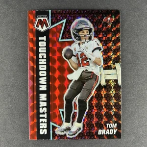 Tom Brady Panini Mosaic Touchdown Master Red Mosaic 2021 #TM-12 - Imagen 1 de 3