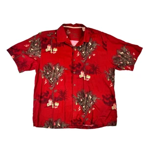 Vintage Tommy Bahama Seasons Greetings Herren XL Seide Wolle Hawaii Weihnachten T-Shirt - Bild 1 von 6