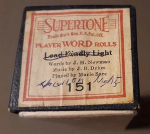 #5012 Hawaiian Nights by Supertone by Lee Roberts 1919 88 Note Player Pianorolle - Bild 1 von 5