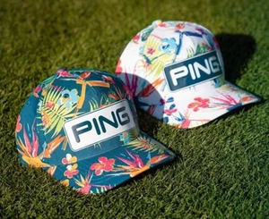 PING Golf Club of Paradise Tour Snapback Cap 231 US Model Navy / White New - Picture 1 of 24