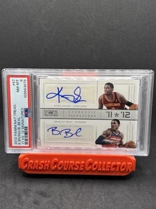 2012 National Treasures #57 Kylie Irving Bradley Beal Rookie Auto /49 PSA 8 - Foto 1 di 2