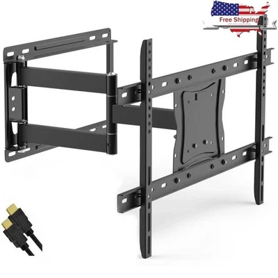 Полностью подвижный шарнирный наклон/поворот, универсальный комплект настенного крепления телевизоры 19 «-84» + кабель - Изображение 1 из 4