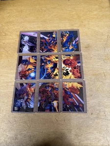 1994 Fleer Ultra Marvel X-Men Limited Edition Subset 1-9 Foil Cards Complete Set - Picture 1 of 4