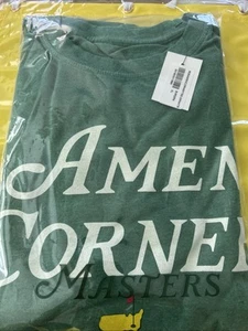 NEW 2025 Masters Tournament Amen Corner Golf T-Shirt Green Reprinted For Fan - Picture 1 of 3