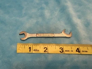 🇺🇸Vtg Snap-on 11/32" x 3/8" SAE Open End Offset Ignition Wrench DS2224 🇺🇸USA - Picture 1 of 8
