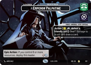 Emperor Palpatine - Galactic Ruler (Showcase) (257) [Spark of Rebellion] Foil N - Picture 1 of 1