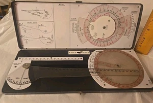 Vtg Aircraft Navigation Computer Model N Cox & Stevens Instrument Mineola NY  - Picture 1 of 12