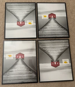 4 Pack ELSKER&HOME 16x20 Picture Frames for Wall,Picture Poster Frame Black for - Picture 1 of 5