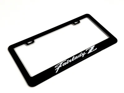 Marco de matrícula de metal Fairlady Z | Rendimiento japonés | Carreras callejeras EE. UU. Foto 1 de 3