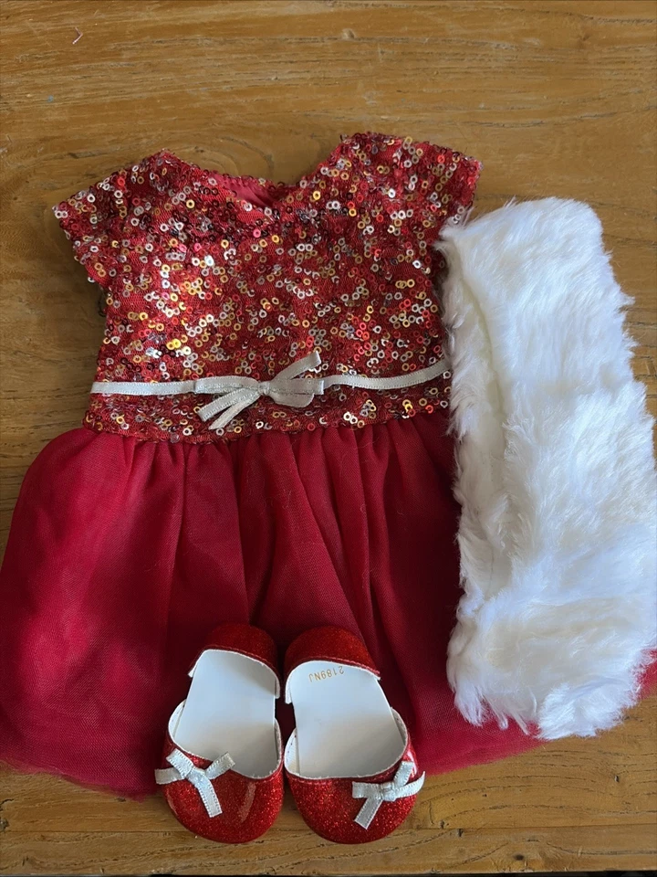 Кукла AMERICAN GIRL декодированный праздничное платье наряд - Изображение 1 из 1