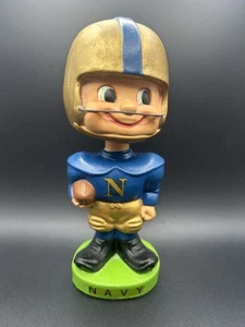 Vintage 1962 U.S. Navy College Football Nodder Bobblehead Toes Up RARE - Bild 1 von 13