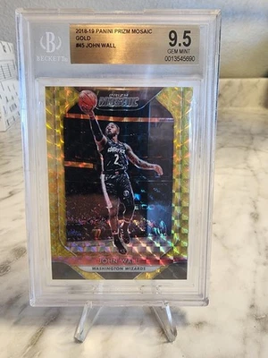 2018–19 Mosaic Prizm John настенное золото No7/10 Wizards BGS 9.5 - Изображение 1 из 2