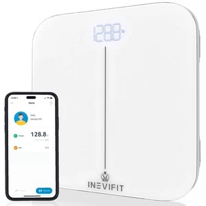 Smart Premium Bathroom Scale, Highly Accurate Bluetooth Digital Bathroom Body... - Picture 1 of 6