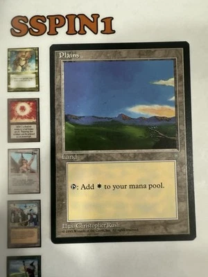 MTG Artis Proof Ice Age Plains Christopher Rush - Image 1 of 4