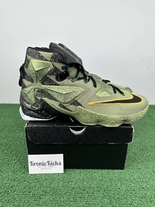 Size 14 - Nike LeBron 12 All Star 2015 Alligator XIII Green Black - Brand New - Picture 1 of 10