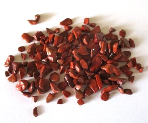 100 gr. Jaspis rot Splitter-Edelstein zum kreativ gestalten-Edelsteinbäumchen - Bild 1 von 2