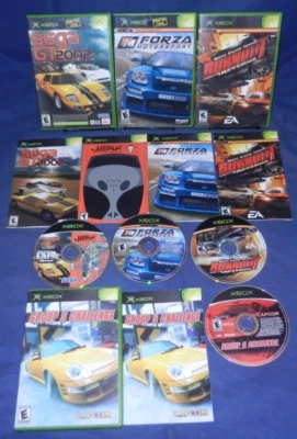 Xbox; SEGA GT 2002/JSRF, Forza Motorsport, Burnout Revenge, Group S Challenge - Image 1 of 4