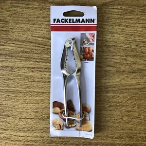 Fackelmann Nutcracker Walnüsse Nut Pliers Walnussknacker Haselnussknacker Zinc - Picture 1 of 7