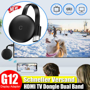 G12 4K HDMI Wireless Display Adapter Dual Band WiFi Wireless Display TV Dongle