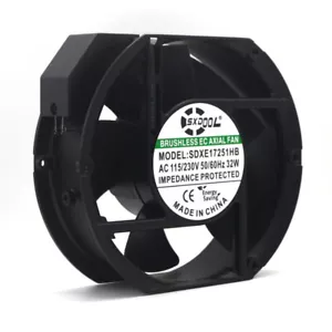 1751 115V 120V 230V AC 172mm x 150mm x 51mm High Speed 4000rpm 272CFM fan - Picture 1 of 5