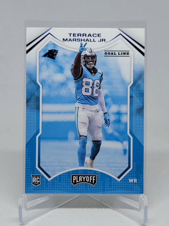 2021 Playoff Goal Line #220 Terrace Marshall Jr. E6C - Image 1 of 1