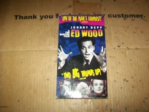 Ed Wood A Tim Burton Film VHS Tape - Picture 1 of 3