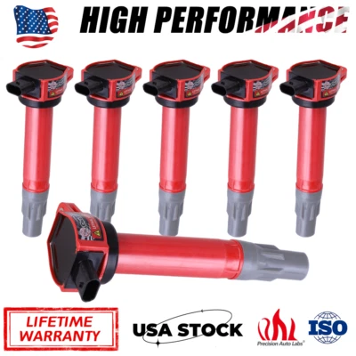 Paquete de 6 bobinas de encendido para Chrysler 300 Dodge Charger V6 2006-2009 2010 3,5 L 2,7 L Foto 1 de 4