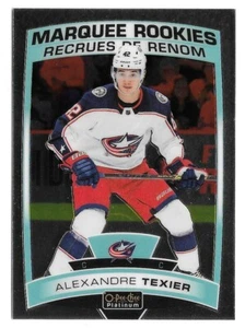Alexandre Texier O-Pee-Chee 2019-20 OPC Platinum Marquee Rookie - Chaquetas azules - Imagen 1 de 1