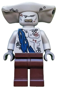 Lego Pirates of the Caribbean Minifigure Maccus poc032 4184 - Afbeelding 1 van 2