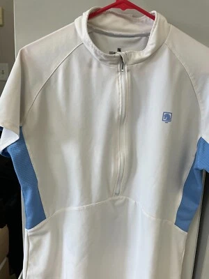 Romfh Short Sleeved Riding Shirt white/blue  XL - Image 1 of 3