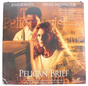 1993 The Pelican Brief Widescreen Laserdisc Julia Roberts Denzel Washington New - Picture 1 of 3