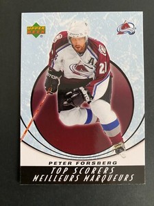 2005-06 Upper Deck Mcdonalds Top Scorers #TS5 Peter Forsberg