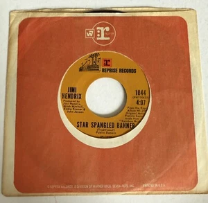 Jimi Hendrix Star Spangled Banner Dolly Dagger Reprise 1044 45rpm (1971)  - Picture 1 of 6