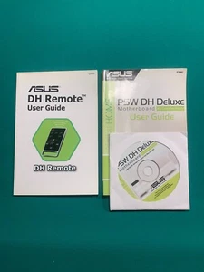 ASUS P5W DH Deluxe-Manual's-Driver CD- Wi-Fi AP Solo Antenna - Zdjęcie 1 z 3