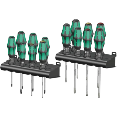 Wera Kraftform Big Pack 300 Schraubendreher Satz 14-teilig Schlitz/PH/PZD/TX - Bild 1 von 4