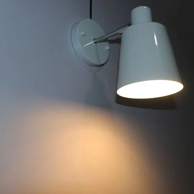 7W LED Wall Sconce Light Fixture Rotatable Bedside Lamp E26/E27 Bulb Switch Plug - Image 1 of 4