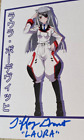 Infinite Stratos Laura Bodewig Postcard SIGNED by TIFFANY GRANT/Laura