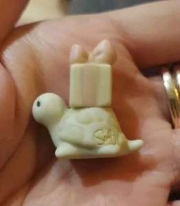 1986 S.J. Butcher Precious Moments Porcelain Turtle - Picture 1 of 3